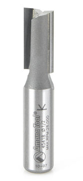 Amana Tool 45418 Carbide Tipped Straight Plunge High Production 1/2 D x 1 CH x 1/2 SHK x 2-5/8 Inch Long Router Bit